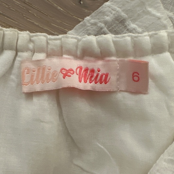 White Off The Shoulder Crop Top - Picture 3 of 3